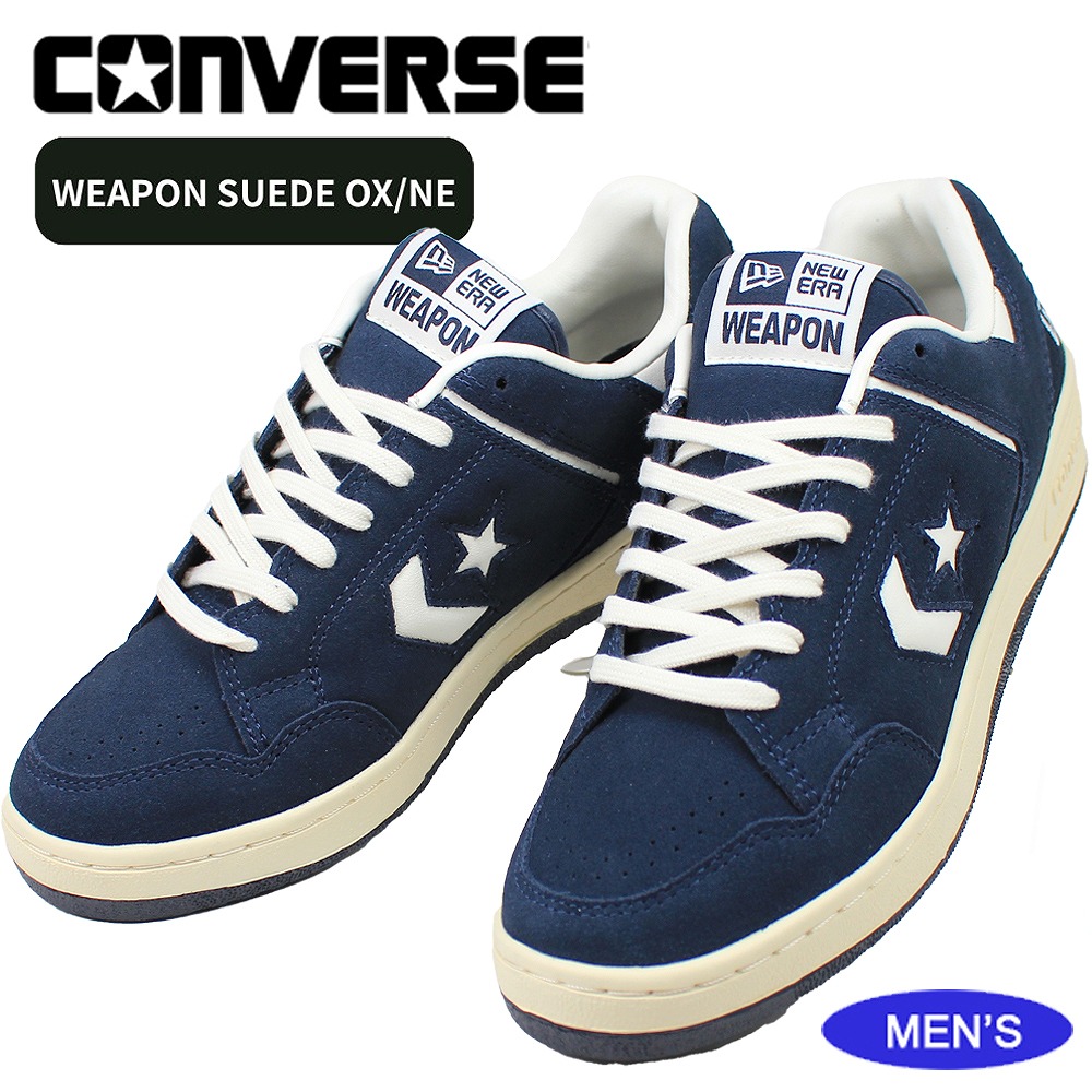 コンバース メンズ スニーカー CONVERSE ネイビー ホワイト 520071 カジュアル 靴 シューズ WEAPON SUEDE OX/NE スエード 運動靴 【メンズ】 8,803円
