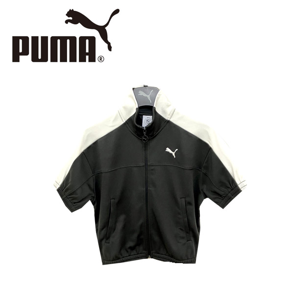 PUMA プーマ 636871-01 ウィメンズ T7 ショート スリーブ フルジップ ジャケット 【レディース】