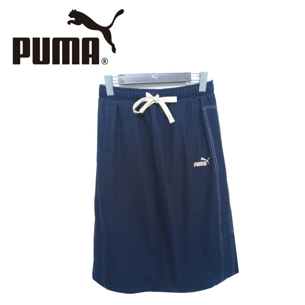 楽天市場】プーマ スカート PUMA CORE HERITAGE デニムロング