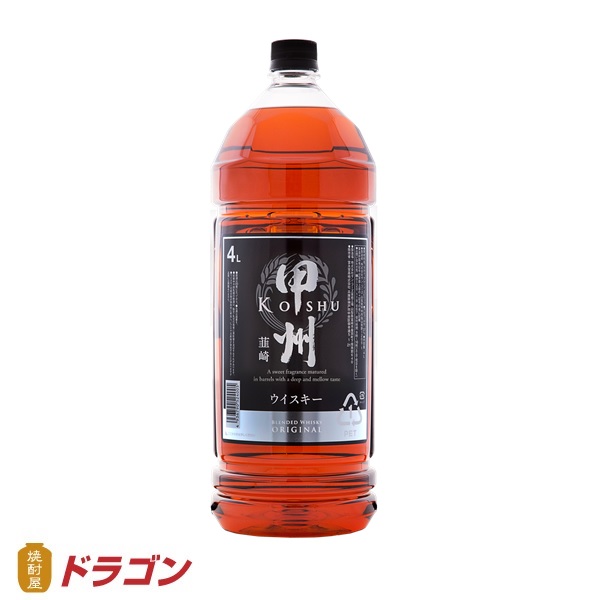 楽天市場】【全国送料無料】【あす楽】ウイスキー 香薫 ☆ こうくん 4L 37% 4000ml 合同 ペットボトル 大容量 業務用 : 焼酎屋ドラゴン