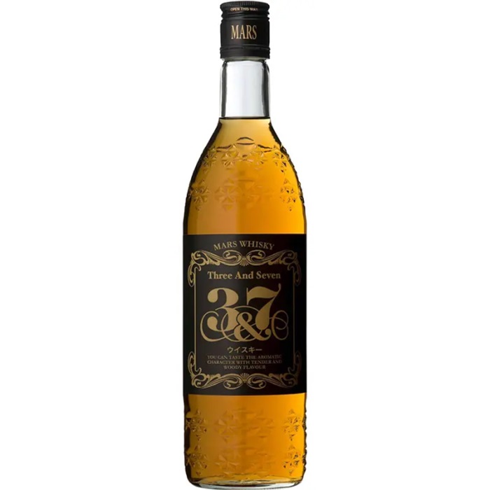 送料無料 マルスウイスキー 3&7 720ml 1ケース 12本 40度 ブレンデッドウイスキー 本坊酒造株式会社