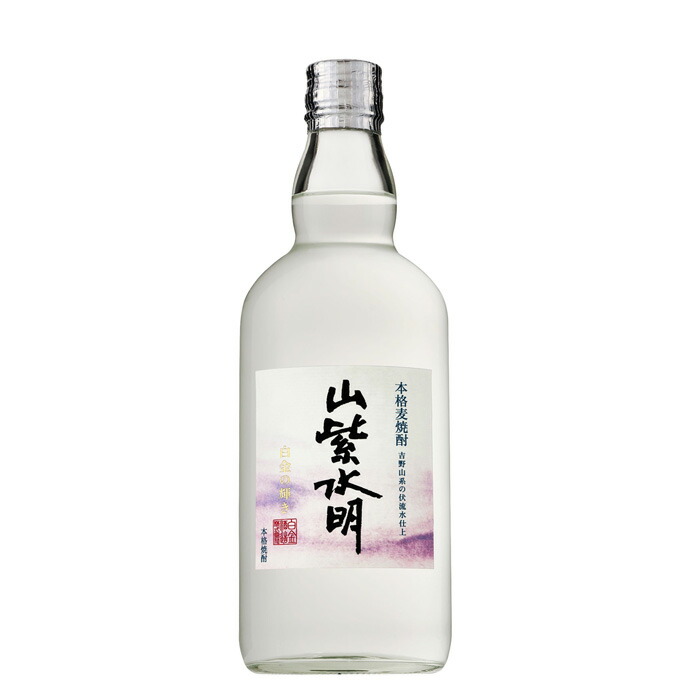 八代伝酒造 麦焼酎 白水　1800ml 25% 6本セット 白水 25度 1.8L瓶 麦焼酎 キリンビール はくすい 1800ml : 焼酎