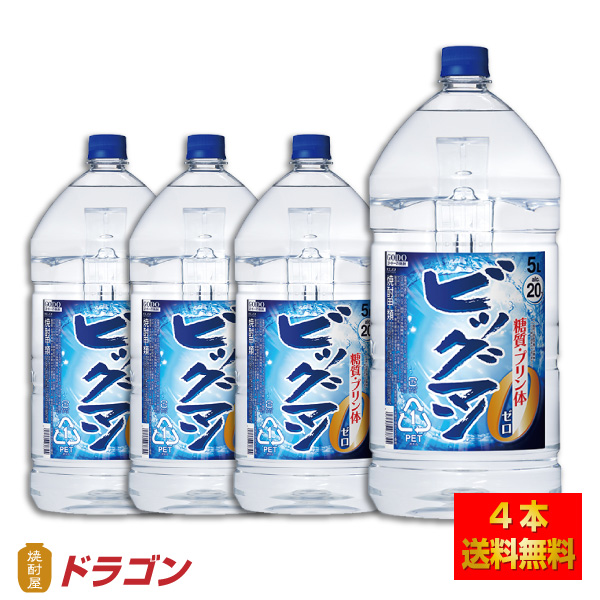 【楽天市場】【送料無料】ビッグマン 25度 5Lペットボトル 1本