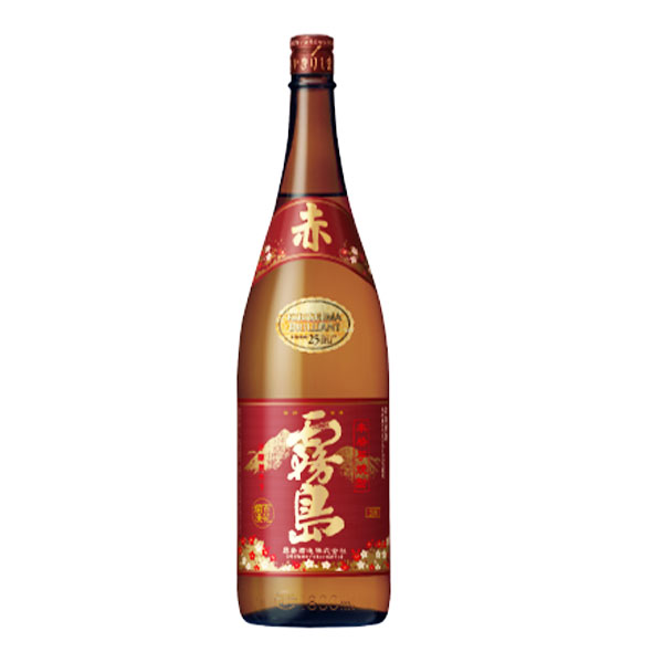 注目ブランド 赤霧島(アルコール25%)1800ml×10パック 【送料無料】本格焼酎 - 焼酎