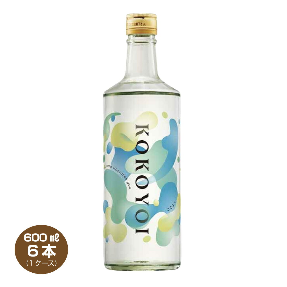 【送料無料】 ここよい 麦焼酎 25％ 600ml×6本 １ケース 福徳長酒類 香味が楽しめる焼酎