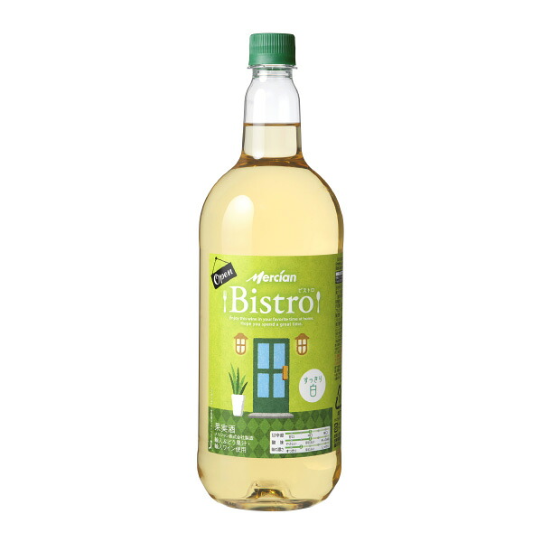 【送料無料】ビストロ ペットボトル すっきり白 すっきり白ワイン 1500ml×6本 日本 シャトー・メルシャン