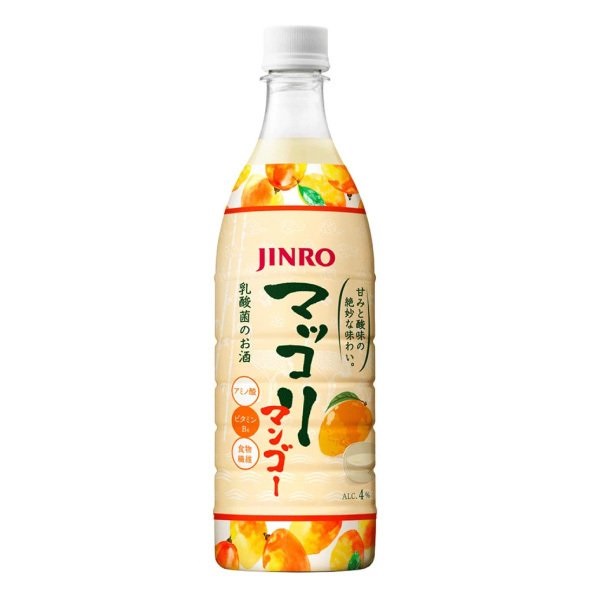 【楽天市場】【送料無料】JINRO マッコリ ピーチ 750ml×12本