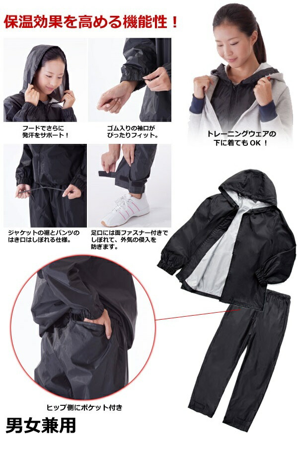 aluminum sweat suit