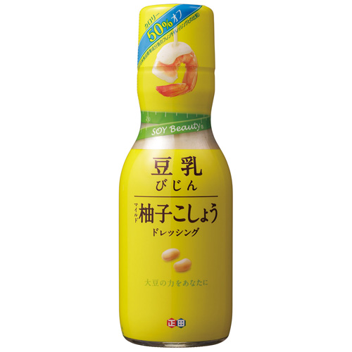 【正田醤油】豆乳びじんマイルド柚子こしょうドレッシング200mlビン