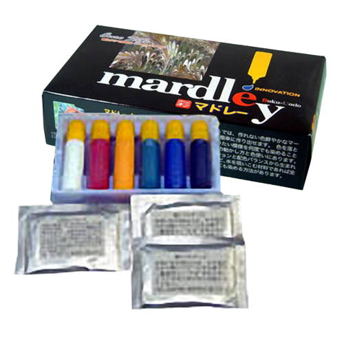 楽天市場】染色用品 墨運堂 マーブリング５色セット 5ml 【メール便