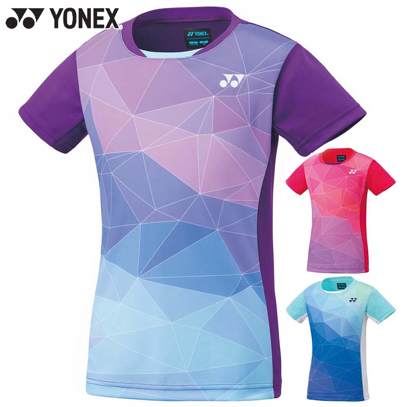 楽天市場】ヨネックス バドミントン ガールズ ゲームシャツ 20739J