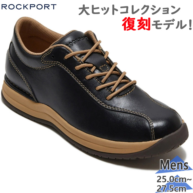 ロックポート&frasl;ROCKPORT☆デッキシューズ27.5&frasl;紺レザー&frasl;スエード