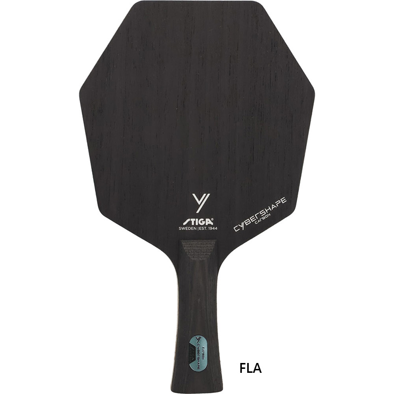 スティガ メンズ レディース CYBERSHAPE CARBON CWT サイバーシェイプ カーボン CWT FLA 卓球 アクセサリー ラケット 競技 シェークハンド フレア ブラック 黒 送料無料 STIGA 1602020235