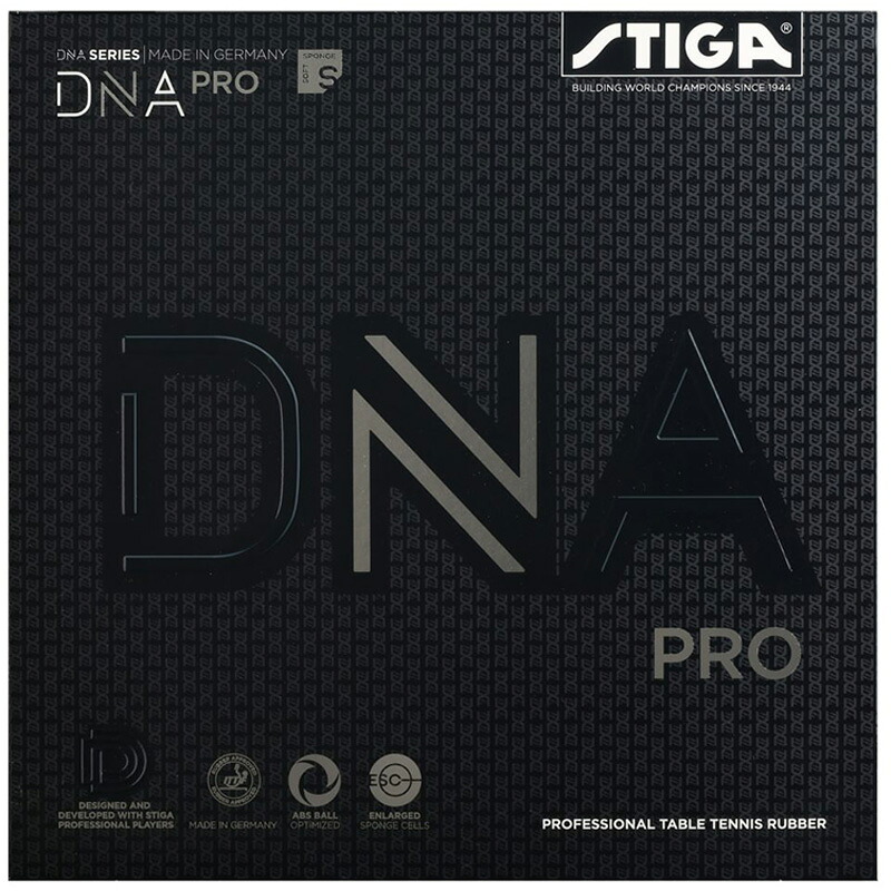 メール便発送 スティガ メンズ レディース DNA PRO S 卓球 テンション系 裏ソフト ラバー アクセサリー 競技 レッド 赤 送料無料 STIGA