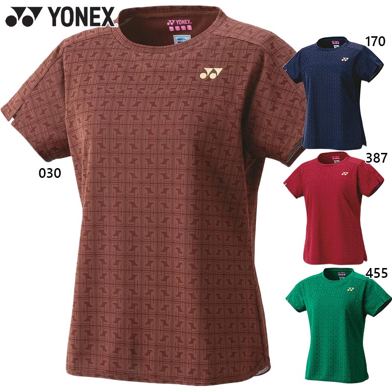YONEX バドミントン 半袖シャツ XLサイズ ネイビー/レッド 楽天市場】ヨネックス メンズ レディース ユニゲームシャツ