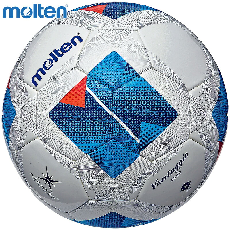 5号球 モルテン メンズ レディース ジュニア ヴァンタッジオ4900 (土用) サッカー ボール アクセサリー 競技 国際公認球 検定球 中学生以上 人工皮革 ホワイト 白 送料無料 molten F5N4901