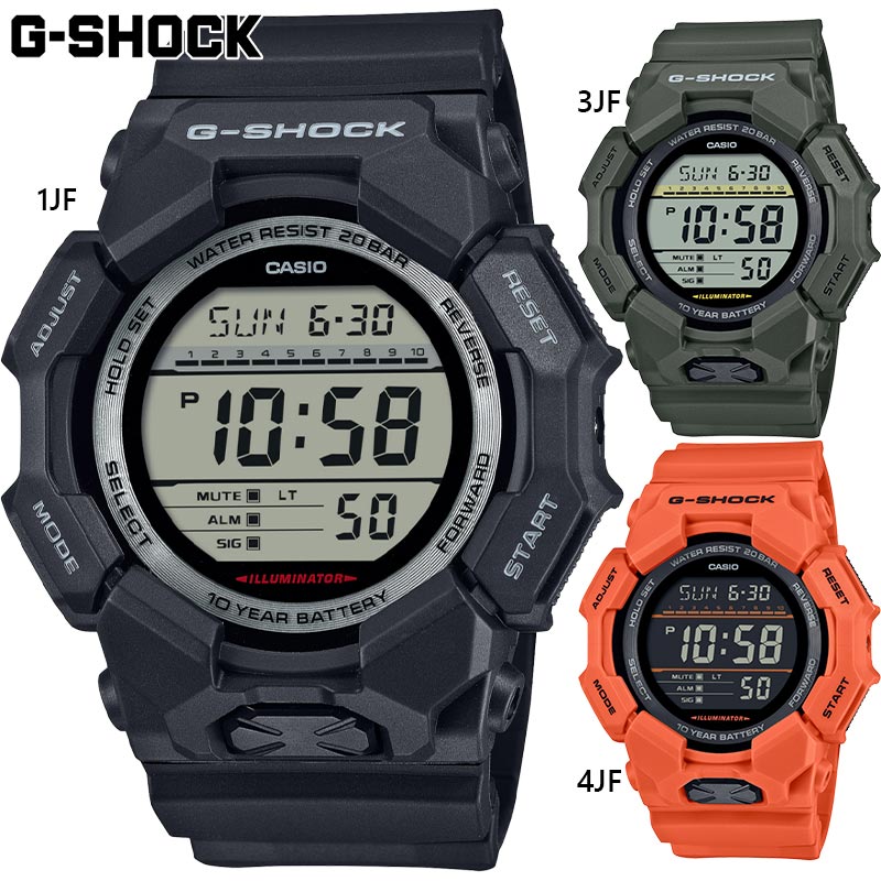 国内定め事品 カシオ メンズ G-SHOCK Gぼうぜん自失 時辰儀 御覧になる ぼうぜん自失に揺るぎない 20空圧雨合羽 暗所で見分かりやすい 年長命乾電池 心地よい 御勤め 貨物輸送無料 CASIO GD-10