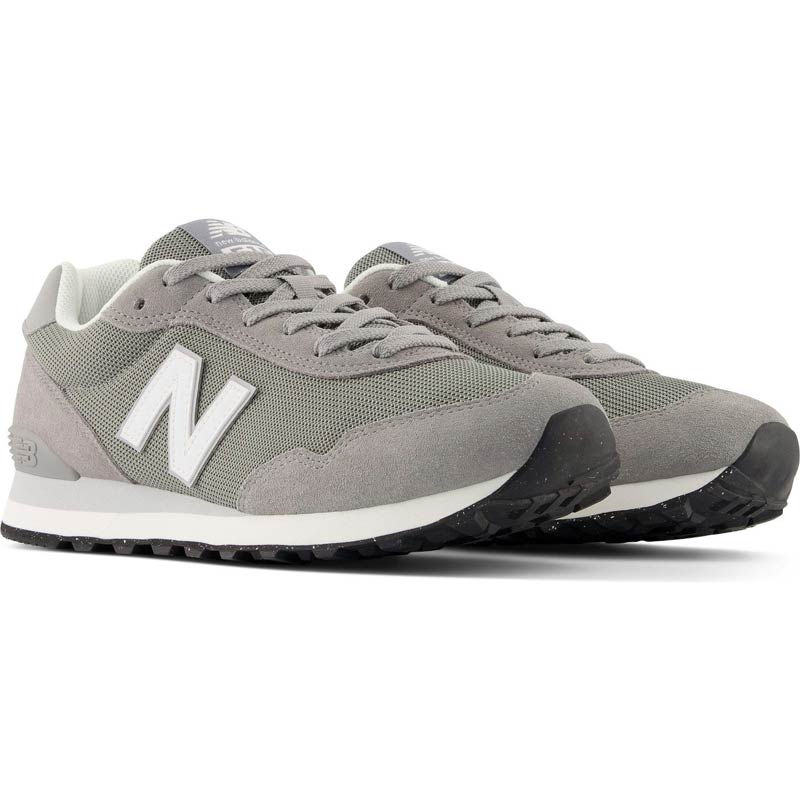 D幅 ニューバランス メンズ 515 スニーカー 靴 シューズ ローカット 紐靴 カジュアル グレー 灰色 送料無料 New Balance ML515GRY D
