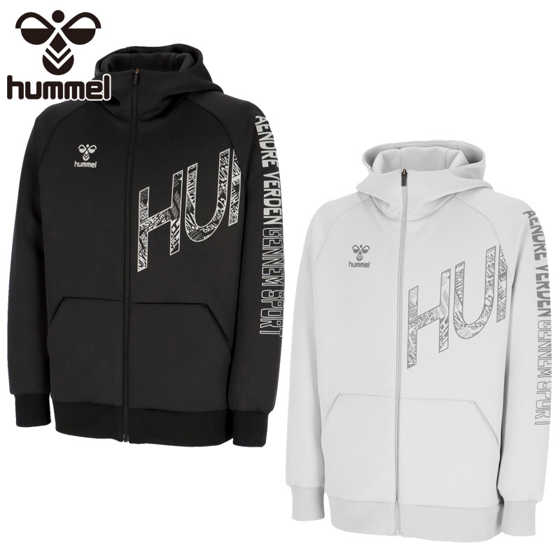 ヒュンメル メンズ HB EURO スウェットフルジップフーディー アパレル トップス 長袖 フルジップ やわらかい 送料無料 hummel HAP8300