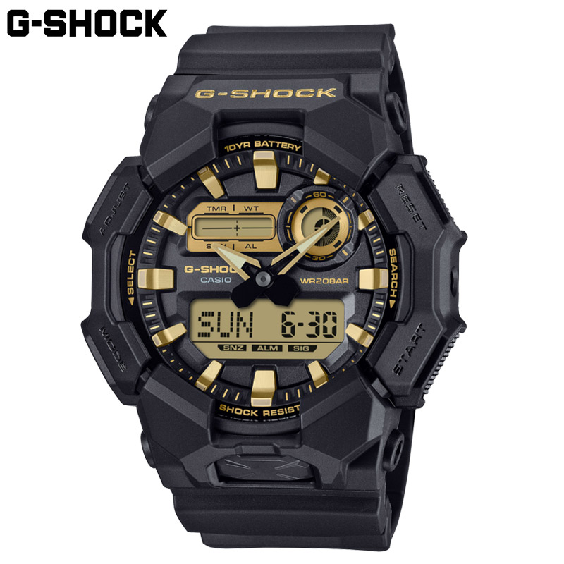 国内正規品 カシオ メンズ G-SHOCK Gショック 時計 ウォッチ 腕時計 耐衝撃性 20気圧防水 長寿命 電池 送料無料 CASIO GA-010GB