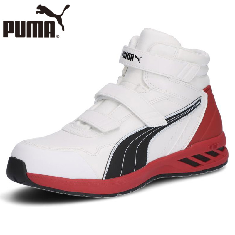 ピューマ 安全性のある靴 メンズ レディース Rider 2.0 White Mid 安全性のある靴 靴 シューズ スニーカー ミッドカット 真っただ中取りすてる 御機嫌取りすてる 白いこと 白 貨物輸送無料 puma 633530