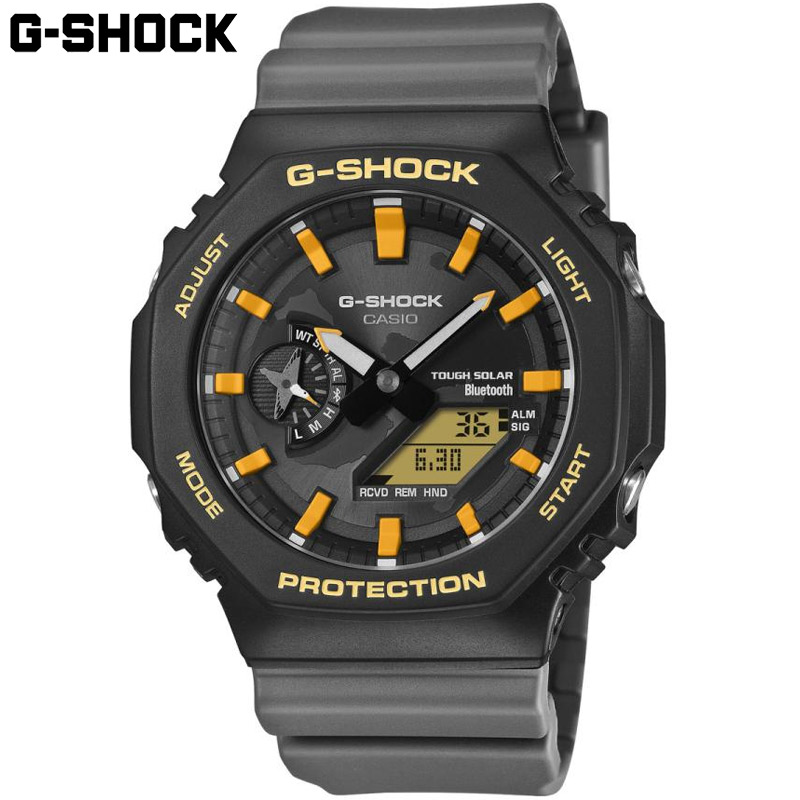 国内正規品 カシオ メンズ G-SHOCK Gショック Charles Darwin Foundationコラボレーションモデル 腕時計 ウォッチ タフソーラー アホウドリ 送料無料 CASIO GA-B2100DF