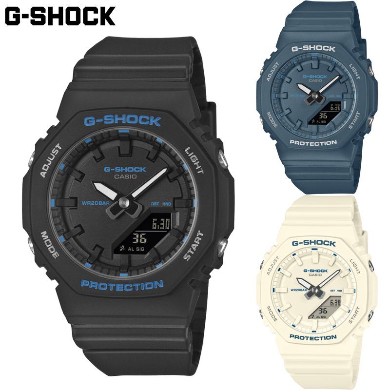 国内正規品 カシオ レディース G-SHOCK Gショック 時計 ウォッチ アナデジ 衝撃に強い 20気圧防水 薄型 シンプル カジュアル 送料無料 CASIO GMA-P2100BA