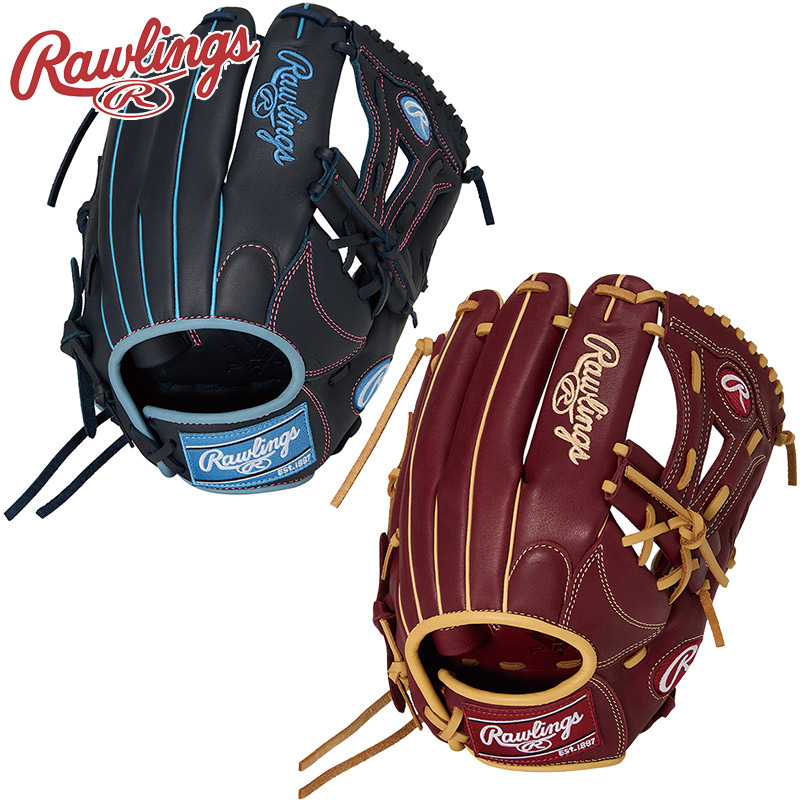 ローリングス レディース ソフトボール用 レディースフィット HYPER TECH R2G 内野手用 サイズ 11.75 野球 アクセサリー 競技 グローブ 運動 ネイビー ブラウン 茶色 送料無料 RAWLINGS GS5FHTR35