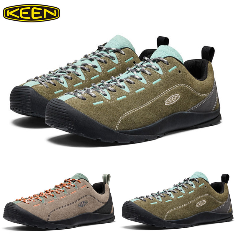 キーン メンズ JASPER ジャスパー スニーカー 靴 シューズ アウトドア ベージュ カーキ 送料無料 KEEN 1031707 1031708｜子供靴専門店シューアイキッズ