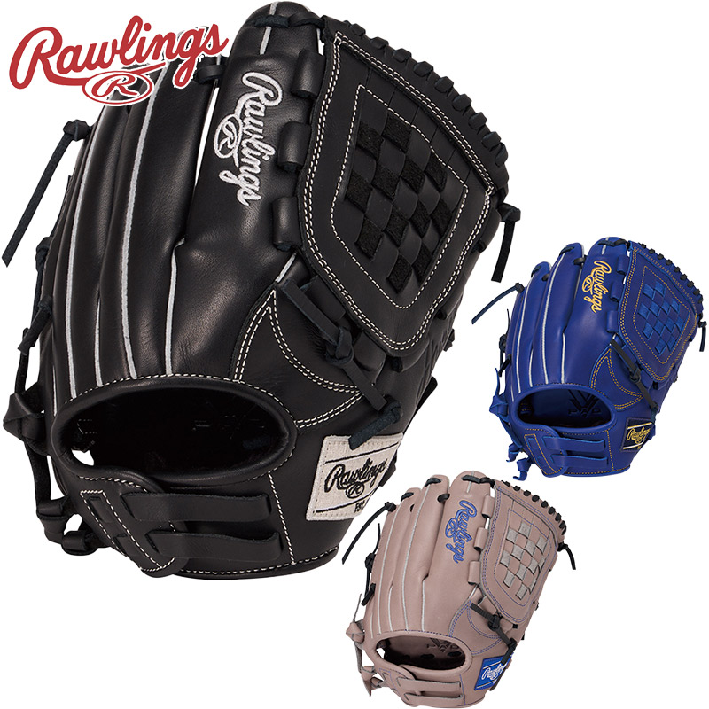 ローリングス メンズ レディース ジュニア HYPER TECH R9 SERIES オールラウンド用 サイズ M 野球 アクセサリー 競技 グローブ 運動 スポーツ ブラック 黒 グレー ブルー 青 灰色 送料無料 RAWLINGS GJ6R9BFM｜子供靴専門店シューアイキッズ