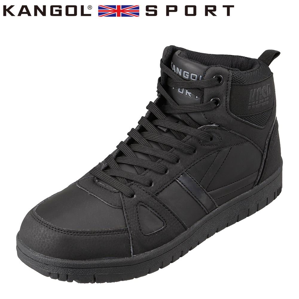 楽天市場 カンゴールスポーツ Kangol Sport Kg4060 メンズ靴 2e相当 スニーカー ハイカット 防水 雨の日 雪の日 滑りにくい 小さいサイズ対応 大きいサイズ対応 ブラック 靴 チヨダ楽天市場店