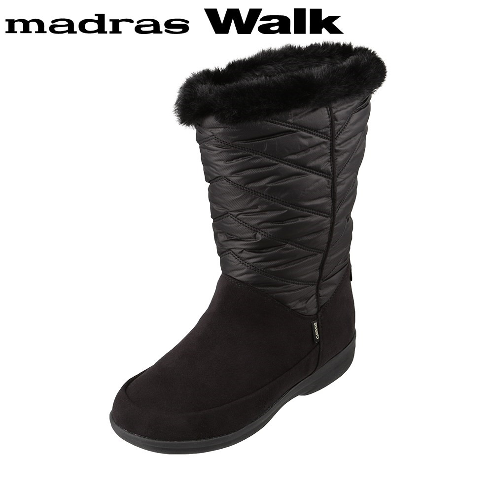新着商品 マドラスウォーク Madras Walk Mwl2111 レディース靴 4e相当 ブーツ ミドルブーツ 防水 雨の日 ゴアテックス 透湿 蒸れにくい ブラック 最安値に挑戦 Cataractresearch Org