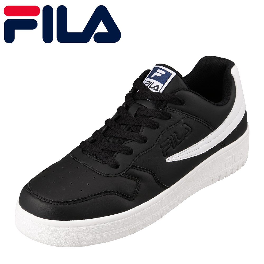 楽天市場 フィラ Fila Fc 47 メンズ靴 靴 シューズ 2e相当 スニーカー コートタイプ 人気 ブランド 大きいサイズ対応 ブラック Sp Shoe Plaza シュープラザ