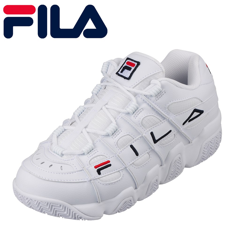 楽天市場 フィラ Fila F0414 メンズ靴 靴 シューズ 2e相当 スニーカー ダッドシューズ バリケードxt97 大きいサイズ対応 ホワイト 靴 チヨダ楽天市場店
