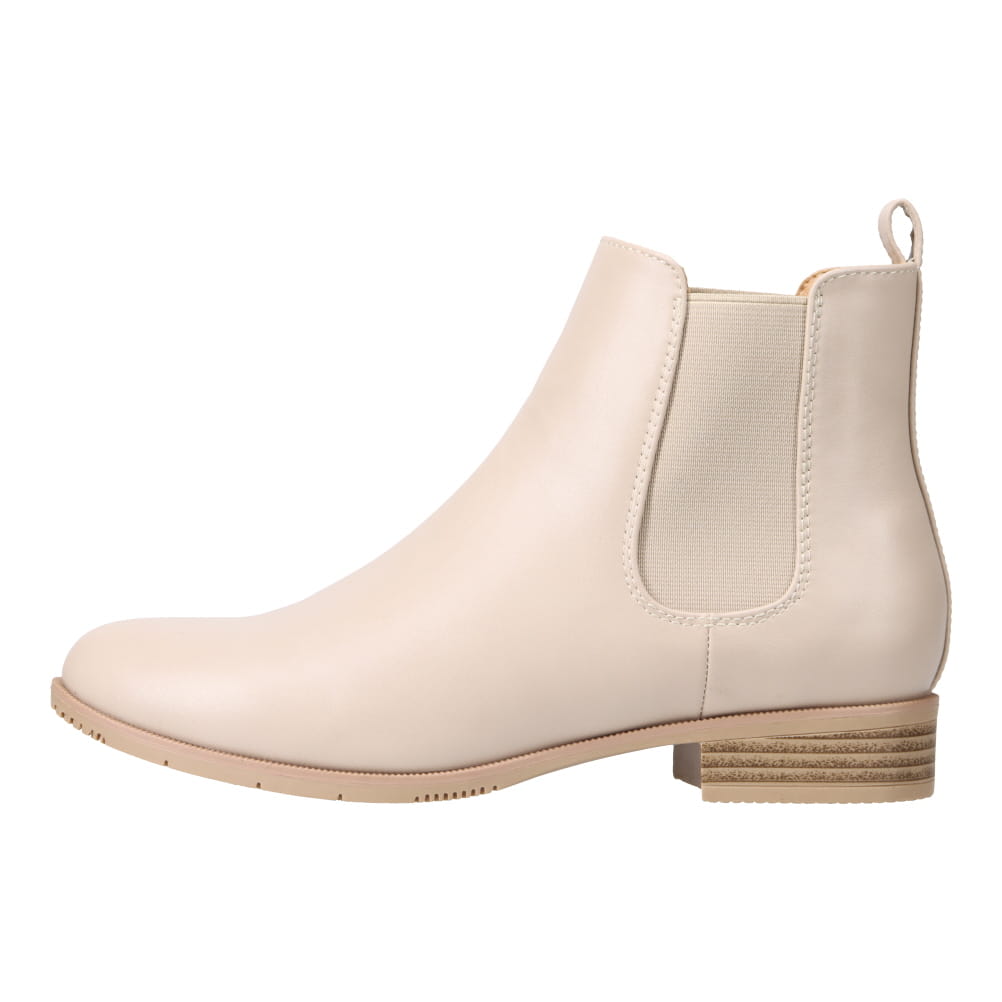 ウィルビー Will Be Wb 102 レディース靴 靴 シューズ 3e相当 お手頃 アイボリー サイドゴア 大きいサイズ対応 ブーツ 休日限定 お買得