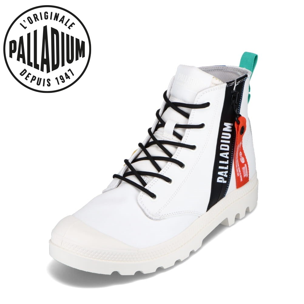 パラディウム PALLADIUM 78725L レディース靴 靴 シューズ E相当 スニーカー ハイカットスニーカー ファスナー付き 履きやすい トレンド スタイリッシュ おしゃれ 人気 ブランド ホワイト