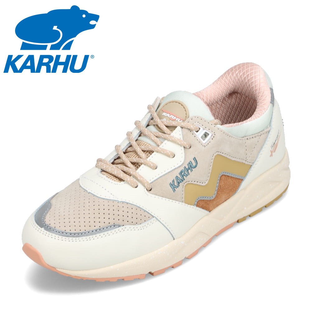 カルフ KARHU KH803103L レディース靴 靴 シューズ 2E相当 スニーカー 軽量 軽い ホールド感 ロゴ 人気 ブランド ベージュ