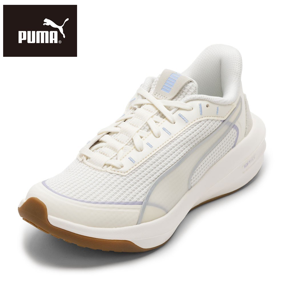 【全品P15倍！10日00:00～24H限定】プーマ PUMA 312068.01L レディース靴 靴 シューズ 2E スニーカー ランニング ウォーキング シューズ 軽量 ソフトR コートニー グリーム ウィメンズ クッション性 スタイリッシュ ローカットスニーカー 人気 ブランド オフホワイト