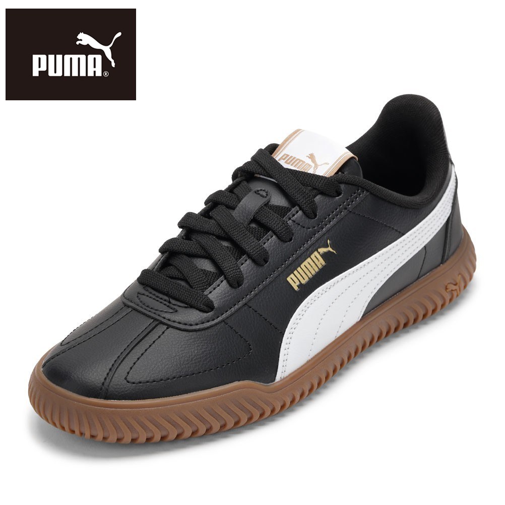 【全品P5倍！6日～9日まで】プーマ PUMA 402603.02M メンズ靴 靴 シューズ 2E スニーカー ストリート PUMA CLUB カイザー ローカットスニーカー 人気 ブランド ブラック×ホワイト 6,100円