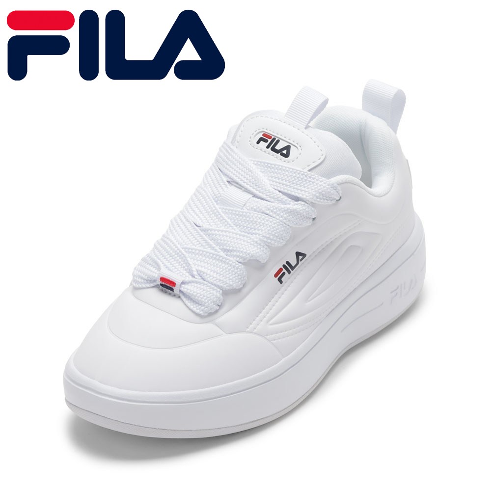 【全品P5倍！6日～9日まで】フィラ FILA 5RM02983-125 レディース靴 靴 シューズ 2E相当 スニーカー 厚底 SUPERBUBBLE ボリュームソール ローカットスニーカー 人気 ブランド ホワイト