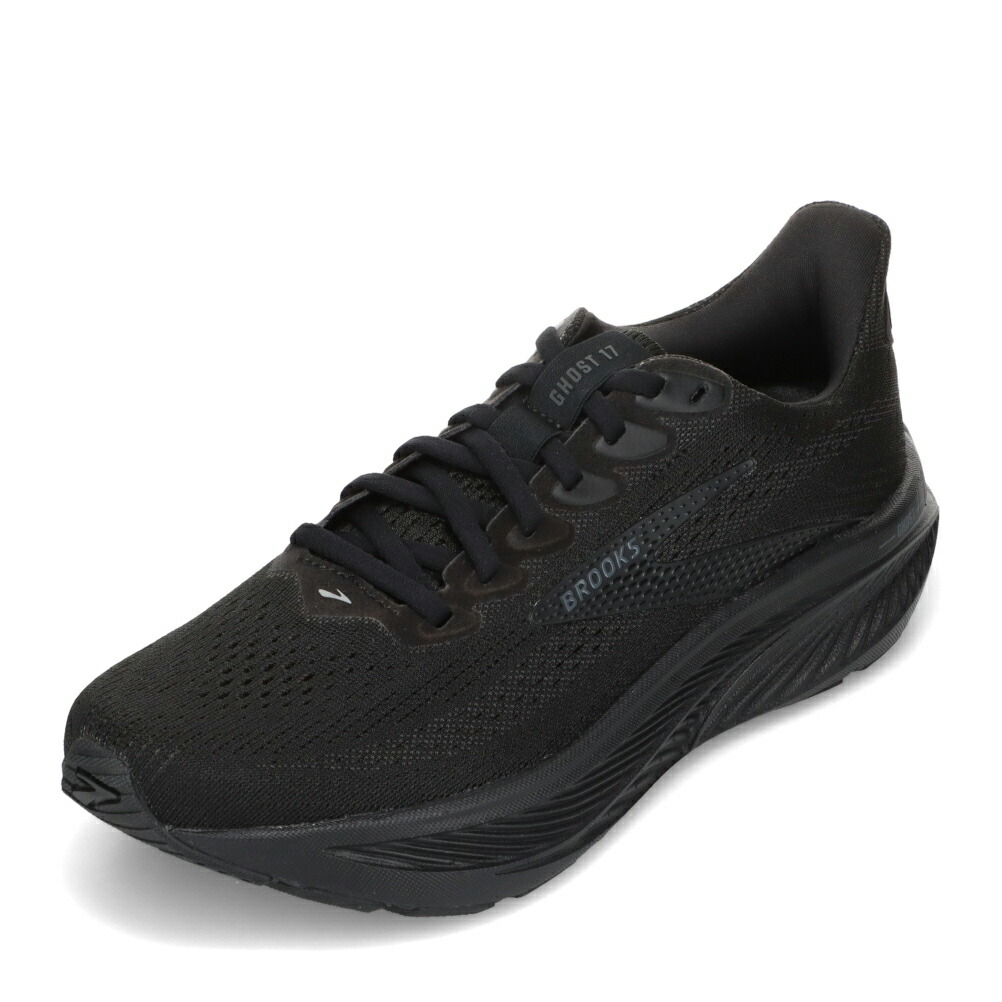 ブルックス BROOKS BRW 4312 レディース靴 靴 シューズ 2E相当 スニーカー ランニング ウォーキング シューズ 軽量 ゴースト17 クッション性 メッシュ フィット 耐久性 ローカットスニーカー 人気 ブランド ブラック|靴・チヨダ店