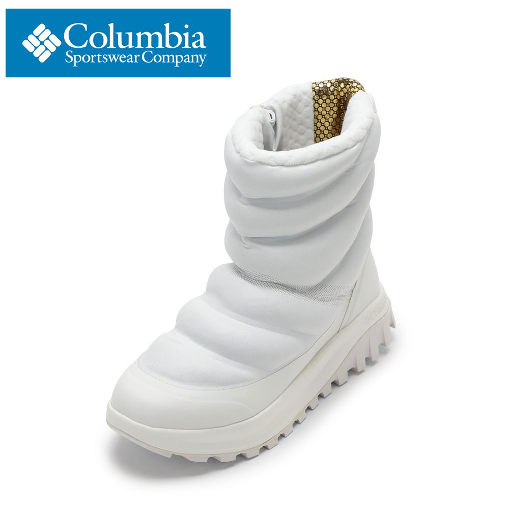 コロンビア Columbia BL5658 レディース靴 靴 シューズ 2E ブーツ 防水 防寒 ウィンター スノー アウトドア ダウン ミッドカット ロング 軽量 保温 浸透 クッション性 スノートロット ピークODX 耐久性 グリップ力 雨 雪 人気 ブランド ホワイト｜靴・チヨダ店