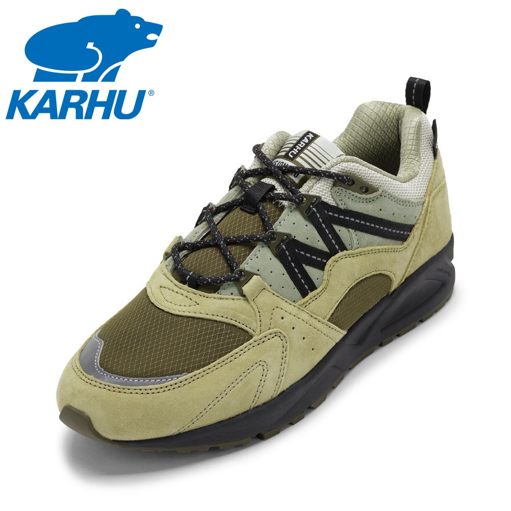 カルフ KARHU KH804196 メンズ靴 靴 シューズ 2E スニーカー クッション性 フュージョン2.0 厚底 ボリュームソール ローカットスニーカー 人気 ブランド ベージュ