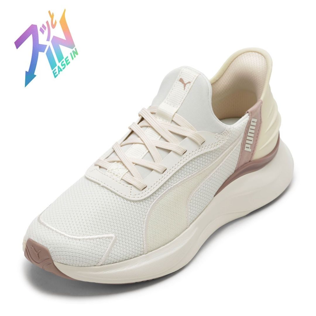 プーマ PUMA 313768.02L レディース靴 靴 シューズ 2E スニーカー 軽量 ハンズフリー クッション性 ソフトRハーモニーLCM EASE IN フィット ローカットスニーカー 人気 ブランド オフホワイト