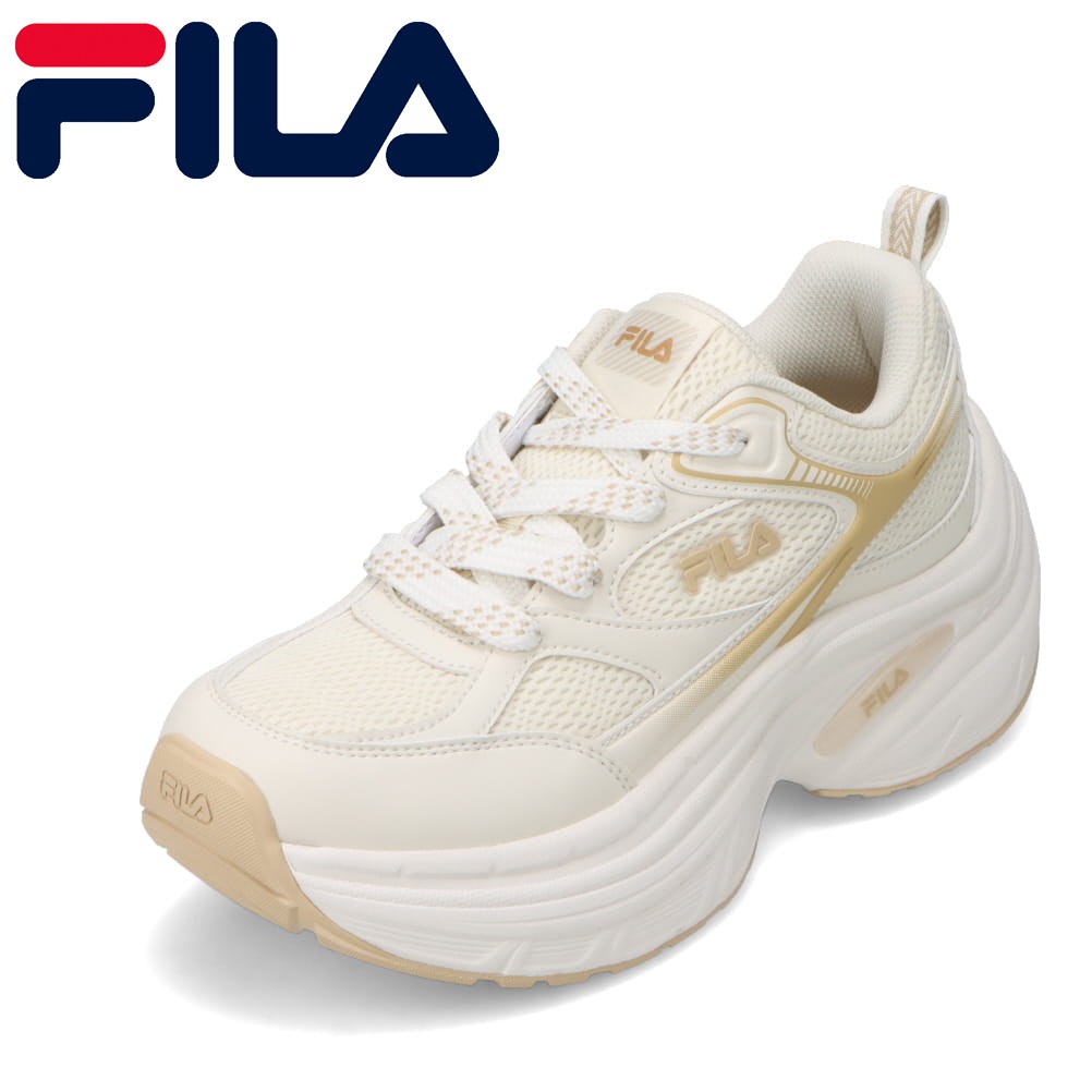 フィラ FILA FC-5246WBEG レディース靴 靴 シューズ 2E スニーカー ダッド シューズ 厚底 ボリュームソール Balena トレンド ローカットスニーカー 人気 ブランド ベージュ