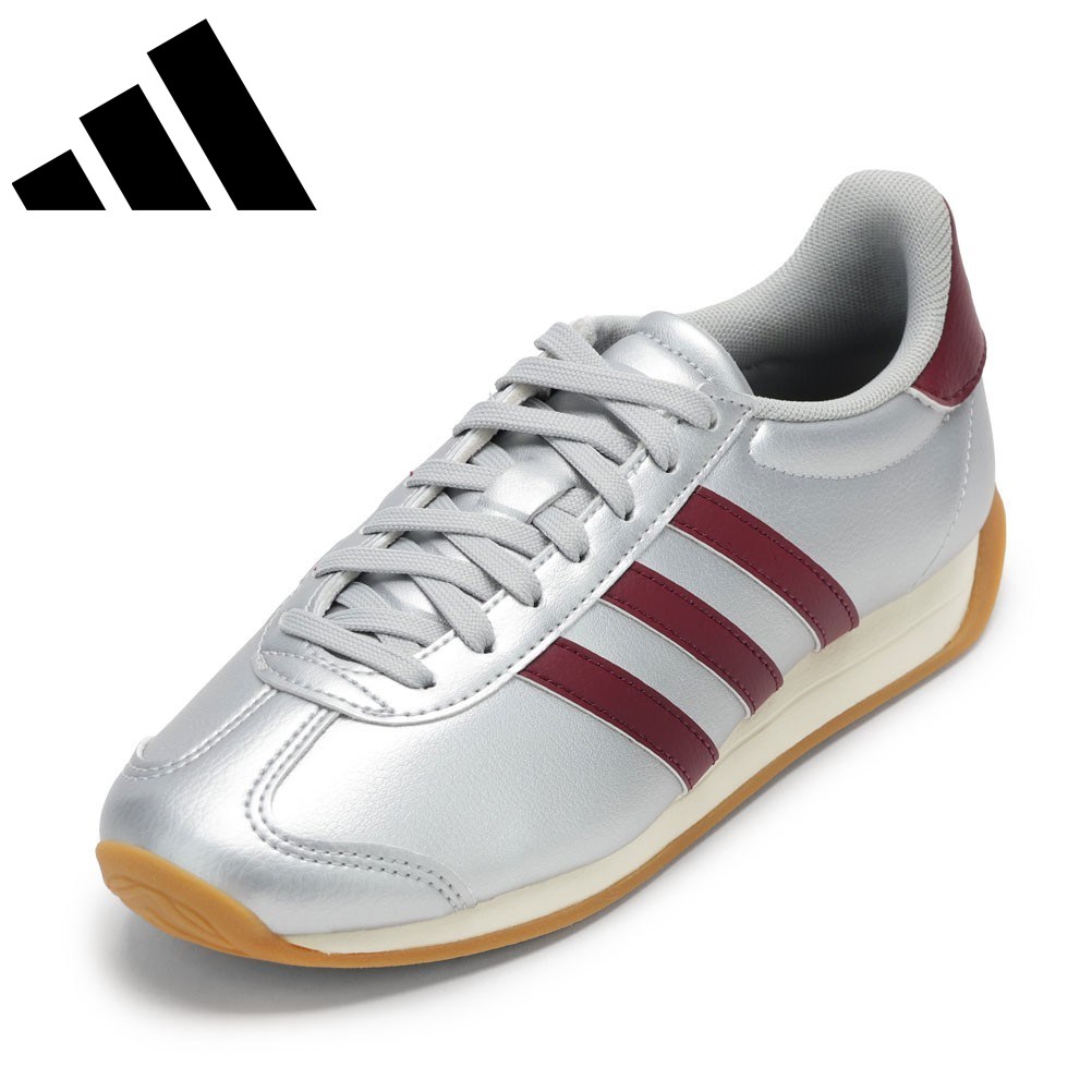 アディダス adidas HQ2330 レディース靴 靴 シューズ 2E スニーカー ランニング シューズ クッション性 グリップ力 RUNVISTA W ランビスタ フィット感 ローカットスニーカー 人気 ブランド シルバー×レッド