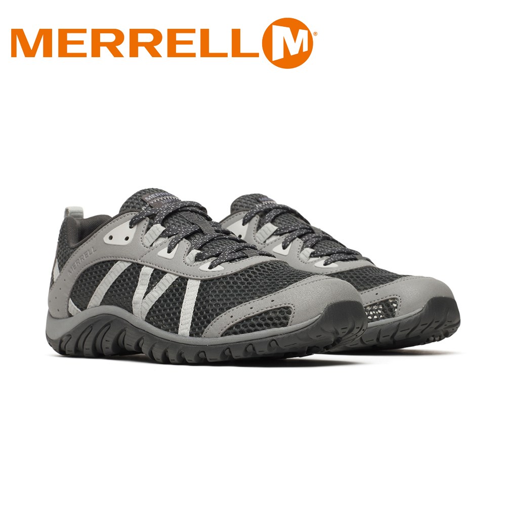 メレル MERRELL J00003299 メンズ靴 靴 シューズ 2E スニーカー アウトドア シューズ 軽量 通気性 メッシュ MAIPO 3 AEROSPORT 耐久性 衝撃吸収 EVA グリップ力 ローカットスニーカー 人気 ブランド グレー