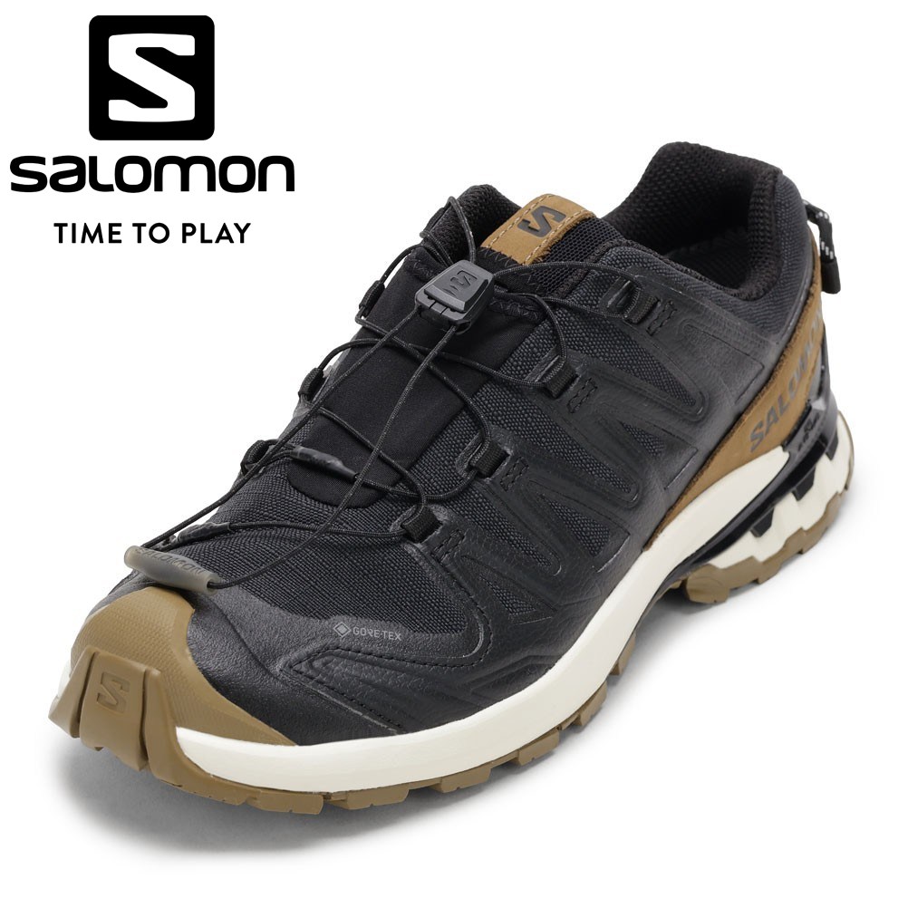 サロモン SALOMON L47999700 レディース靴 靴 シューズ 2E スニーカー トレイルラン トレラン 防水 アウトドア シューズ GORE-TEX ゴアテックス XAPRO3DV9GXLIFELONGW グリップ 耐久性 ローカットスニーカー 人気 ブランド ブラック×ブラウン 17,182円