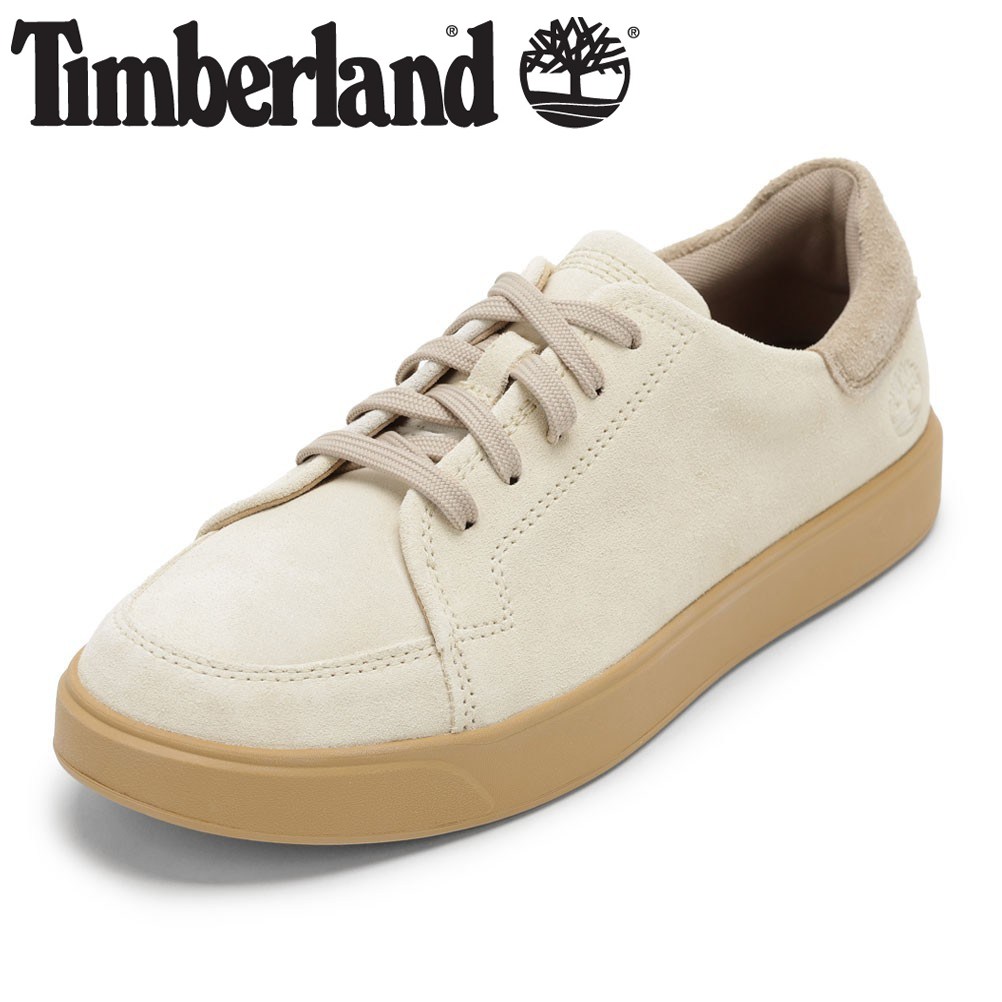 【全品P5倍!21日~24日】ティンバーランド Timberland TIMB 0A6BVJER3 メンズ靴 靴 シューズ 2E EMERSON STREET エマーソン ストリート ロー スニーカー レザー 本革 軽量 軽い クッション 人気 ブランド ベージュ|靴・チヨダ店