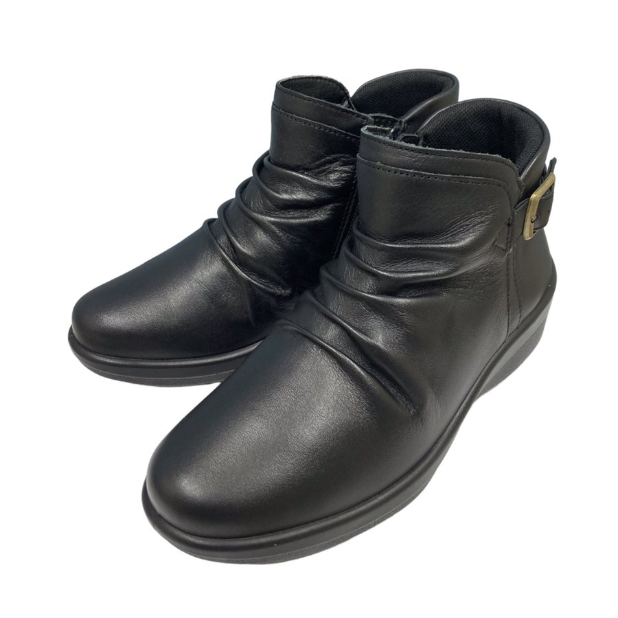 楽天市場】ファスナー付き ブーツ BENESU 機能性健康靴 21173 B 